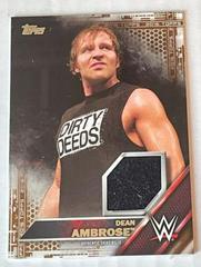 Dean Ambrose [Bronze] Wrestling Cards 2016 Topps WWE Shirt Relic Prices