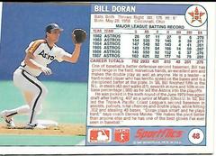 Bill Doran #48 Baseball Cards 1988 Sportflics Prices
