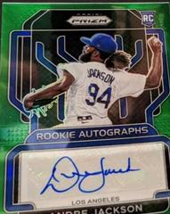 Andre Jackson [Green Prizm] Baseball Cards 2022 Panini Prizm Rookie Autographs Prices