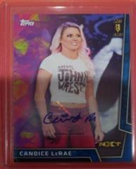 Candice LeRae [Blue Autograph] Wrestling Cards 2018 Topps WWE Women's Division Prices