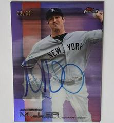 Andrew Miller [Purple Refractor] Baseball Cards 2016 Topps Finest Autographs Prices