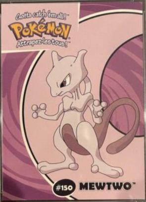 Mewtwo #30 Pokemon Danone Stadium Tip