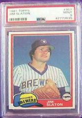 Jim Slaton #357 Baseball Cards 1981 Topps Prices