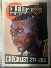 Checklist 211-262 Basketball Cards 1994 Collector's Choice Prices