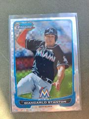 Giancarlo Stanton [Xfractor] #5 Baseball Cards 2012 Bowman Chrome Prices
