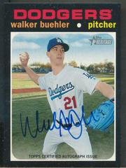 Walker Buehler #WB Baseball Cards 2020 Topps Heritage Real One Autographs Prices