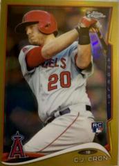 C. J. Cron [Gold Refractor] Baseball Cards 2014 Topps Chrome Update Prices