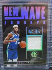 Jaden Hardy #NWJ-JHD Basketball Cards 2022 Panini Noir New Wave Jerseys Prices