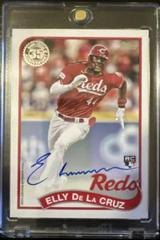 Elly De La Cruz #89BA-ED Baseball Cards 2024 Topps 1989 Autograph Prices