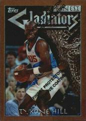 Tyrone Hill [Refractor] Basketball Cards 1996 Finest Prices