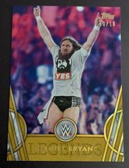 Daniel Bryan [Gold] Wrestling Cards 2018 Topps Legends of WWE Prices