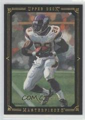 Adrian Peterson [Framed Black] #2 Football Cards 2008 Upper Deck Masterpieces Prices