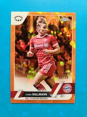 Linda Dallmann [Orange] #82 Soccer Cards 2022 Topps Chrome UEFA Women's Champions League Prices