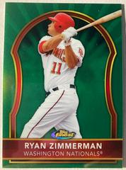 Ryan Zimmerman [Purple Refractor] #14 Baseball Cards 2011 Finest Prices