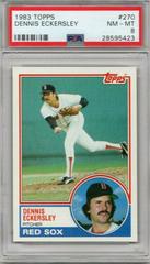 Dennis Eckersley #270 Baseball Cards 1983 Topps Prices