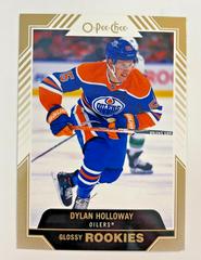 Dylan Holloway [Gold] Hockey Cards 2022 Upper Deck O Pee Chee Glossy Prices