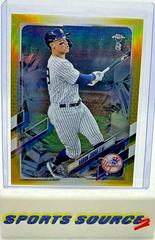 Aaron Judge [Gold Refractor] #99 Baseball Cards 2021 Topps Chrome Ben Baller Prices