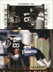 Tim Brown #S27 Football Cards 1998 Upper Deck Super Powers Prices