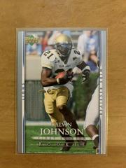 Calvin Johnson [Gold] #103 Football Cards 2007 Upper Deck First Edition Prices