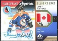 Lanny McDonald [Autograph Tag] #HOF-LM Hockey Cards 2021 SP Game Used HOF Legends Sweaters Prices