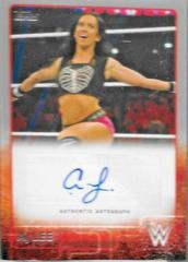 AJ Lee [Silver] Wrestling Cards 2015 Topps WWE Autographs Prices