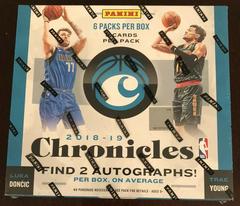 Hobby Box Basketball Cards 2018 Panini Chronicles Prices