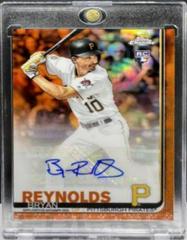 Bryan Reynolds [Orange Refractor] #BRE Baseball Cards 2019 Topps Chrome Autographs Prices