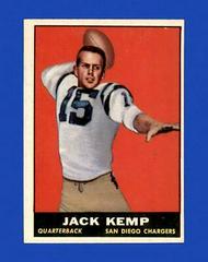 Jack Kemp Football Cards 1961 Topps Prices