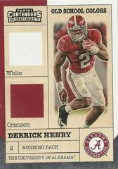 Derrick Henry Football Cards 2017 Panini Contenders Draft Picks Old School Colors Prices