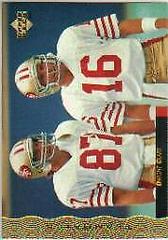 Joe Montana [Dwight Clark] #45 Football Cards 1995 Upper Deck Montana Box Set Prices