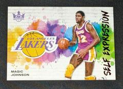 Magic Johnson [Ruby] #15 Basketball Cards 2023 Panini Court Kings Self Expression Prices