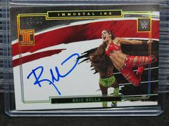 Brie Bella [Holo Gold] #IM-BBL Wrestling Cards 2022 Panini Impeccable WWE Immortal Ink Autographs Prices