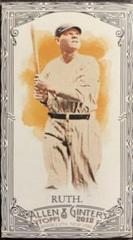 Babe Ruth [Mini Black Border] #176 Baseball Cards 2012 Topps Allen & Ginter Prices