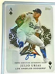Julio Urias #AAA-JU Baseball Cards 2023 Topps All Aces Autographs Prices