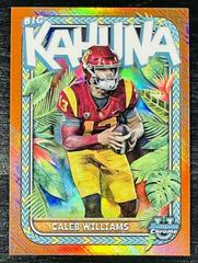 Caleb Williams [Orange] #TBK-1 Football Cards 2023 Bowman Chrome University The Big Kahuna Prices