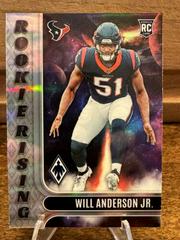 Will Anderson Jr. [Silver Seismic] #RIS-3 Football Cards 2023 Panini Phoenix Rookie Rising Prices