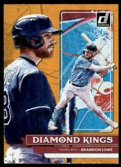 Brandon Lowe [Holo Orange] #1 Baseball Cards 2022 Panini Donruss Prices