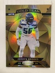 Jordyn Brooks [Gold] #GT-17 Football Cards 2023 Panini Certified Gold Team Prices
