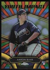 Aaron Blair [Orange Refractor] Baseball Cards 2016 Topps Chrome Youth Impact Prices