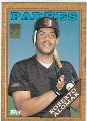 Roberto Alomar [1988 Reprint Gold] Baseball Cards 2001 Topps Traded Prices