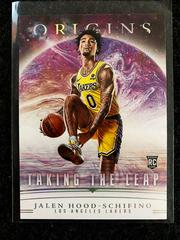 Jalen Hood-Schifino #1 Basketball Cards 2023 Panini Origins Taking the Leap Prices