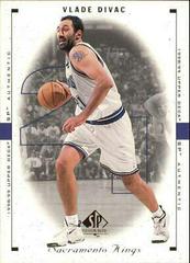 Vlade Divac #73 Basketball Cards 1998 SP Authentic Prices