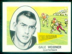 Gale Weidner Football Cards 1961 NU Card Prices