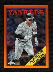 Aaron Judge [Orange] Baseball Cards 2023 Topps Chrome Update 1988 Prices