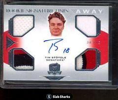 Tim Stutzle #SAU-TS Hockey Cards 2020 Upper Deck The Cup Signature Away Unis Prices
