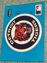 Tigers “Team Logo Sticker” Baseball Cards 1985 Fleer Stickers Prices