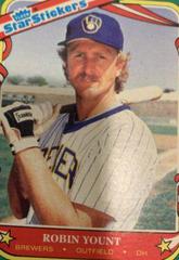 Robin Yount #130 Baseball Cards 1987 Fleer Star Stickers Prices