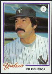 Ed Figueroa #5 Baseball Cards 1978 Burger King Yankees Prices
