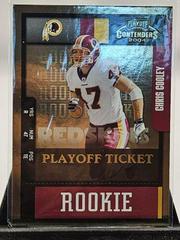 Chris Cooley [Playoff Ticket] #186 Football Cards 2004 Playoff Contenders Prices