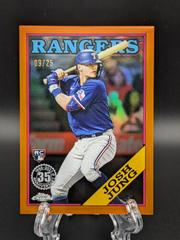 Josh Jung [Orange] Baseball Cards 2023 Topps Chrome 1988 Prices